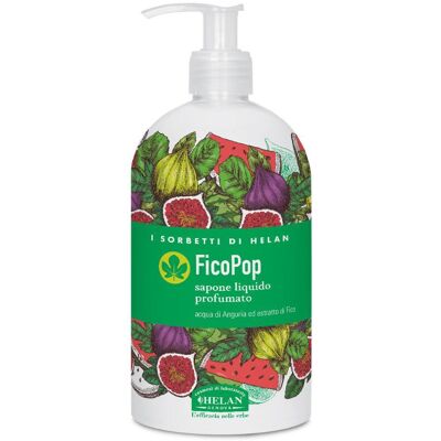 Helan Cosmesi Srl I Sorbetti Ficopop Sapone Liq - Pelle sensibile - Profumato - Formula leggera Helan Cosmesi Srl I Sorbetti Ficopop Sapone Liq - Pelle sensibile - Profumato - Formula leggera
