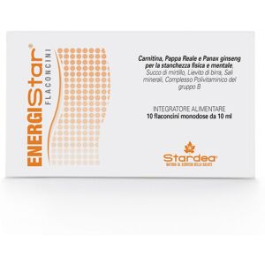 Stardea Srl Stardea Energistar - Integratore Polivitaminico 10 flaconcini monodose 10 ml