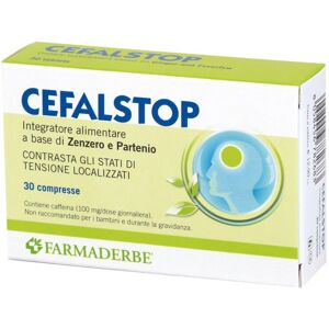 Farmaderbe Srl CEFALSTOP 30 Cpr