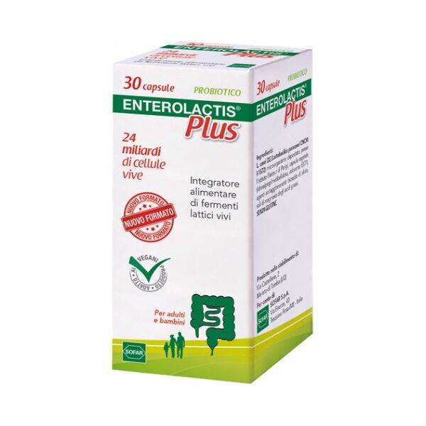 alfasigma paraf enterolactis plus - 30 capsule