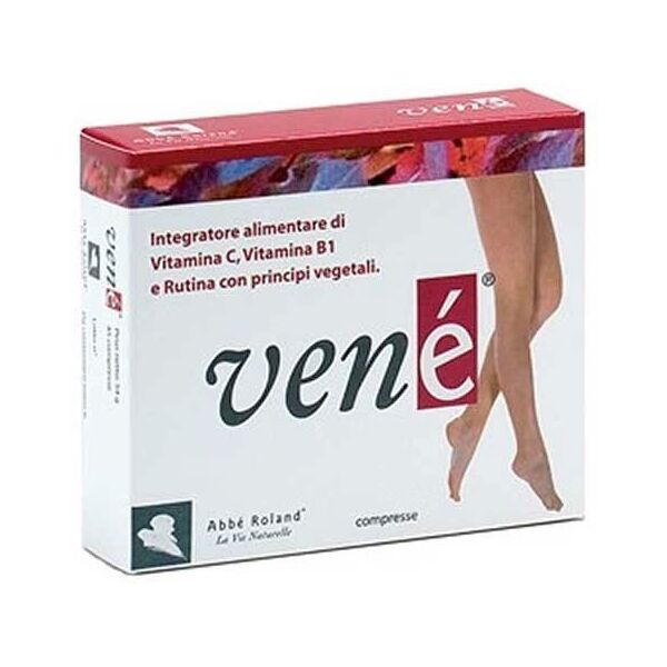 abbe'roland srl vene' - integratore per il microcircolo 30 compresse - supporto naturale per le tue gambe leggere