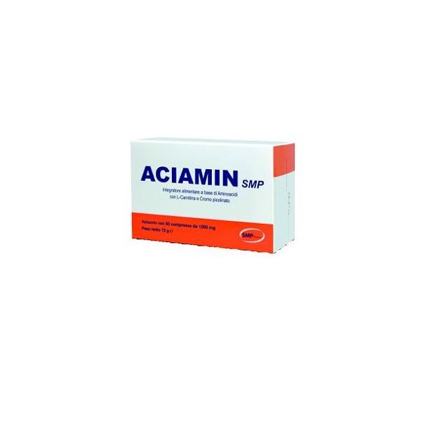 smp pharma sas aciamin 60 cpr 1200mg - integratore di vitamina c, marca aciamin, compresse, 1200mg