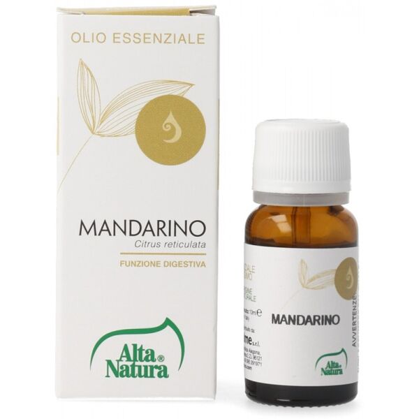alta natura-inalme srl mandarino - olio essenziale integratore per funzione digestiva 10 ml