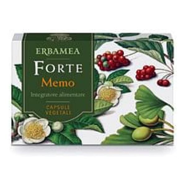 erbamea srl erbamea - forte memo 24 capsule per migliorare la memoria e la concentrazione