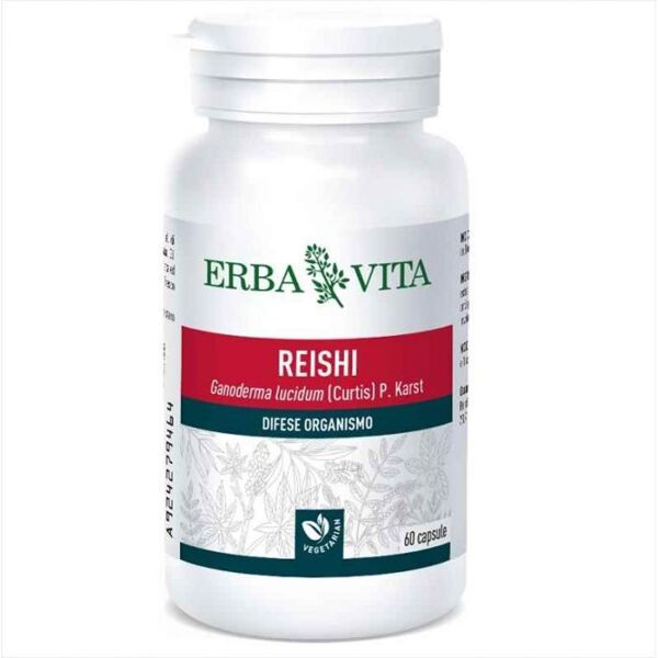 erba vita erbavita - reishi 60 capsule monoplanta 