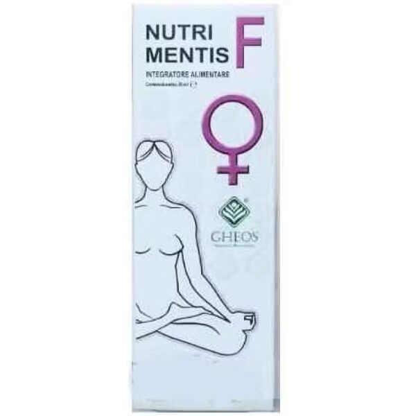 gheos srl nutri mentis f gocce 30ml - integratore per il supporto emotivo e la gestione dello stress