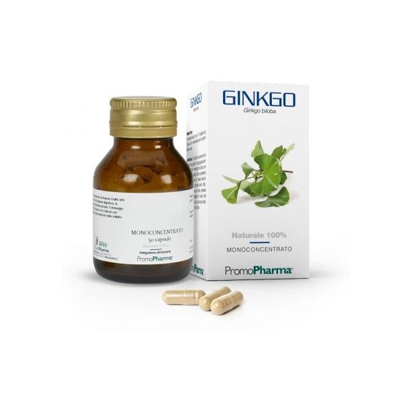 promo pharma ginkgo 50 capsule: integratore di estratto di ginkgo biloba per la salute cerebrale