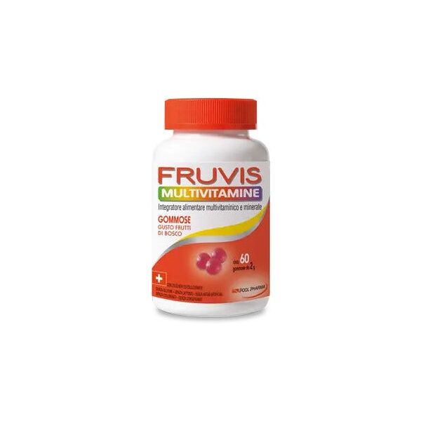 pool pharma srl fruvis multivitamine gommose 60 gelatine da 2g