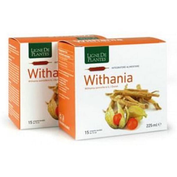 natura service srl withania 15 ampolle da 15 ml - integratore tonic-adattogeno per benessere mentale e fisico