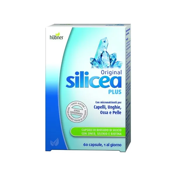 dr cagnola original silicea 60 capsule plus - integratore di silicio organico