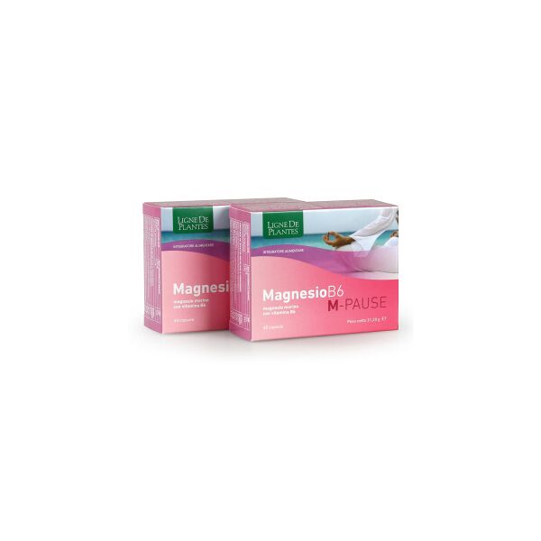 natura service srl integratore magnesio b6 m-pause - 60 capsule per menopausa e benessere femminile