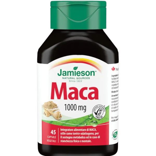 biovita srl jamieson maca 1000mg 45 capsule vegetali