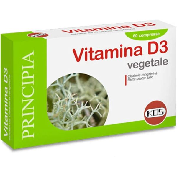 KOS Srl Kos Principia Vitamina D3 Vegetale, 60 Compresse