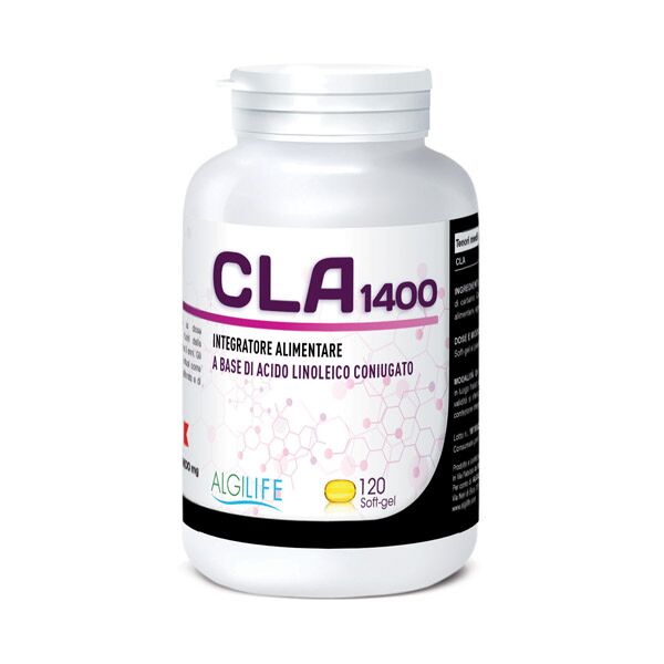 algilife srls algilife - cla 1400 acido linoleico coniugato 120 soft gel