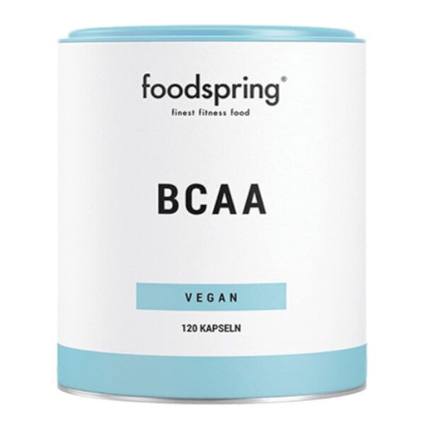 foodspring gmbh foodspring bcaa vegan 120 capsule - aminoacidi ramificati per un workout al top