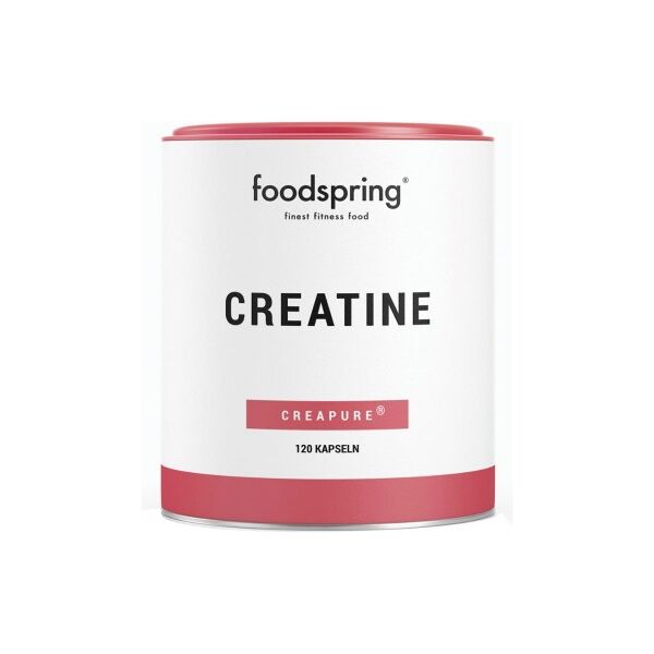 foodspring gmbh foodspring creatina integratore 120 capsule - potenzia le tue prestazioni atletiche con la creatina vegana