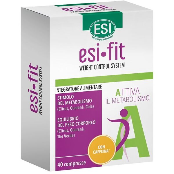 esi srl esi - fit attiva c/caffeina40cpr