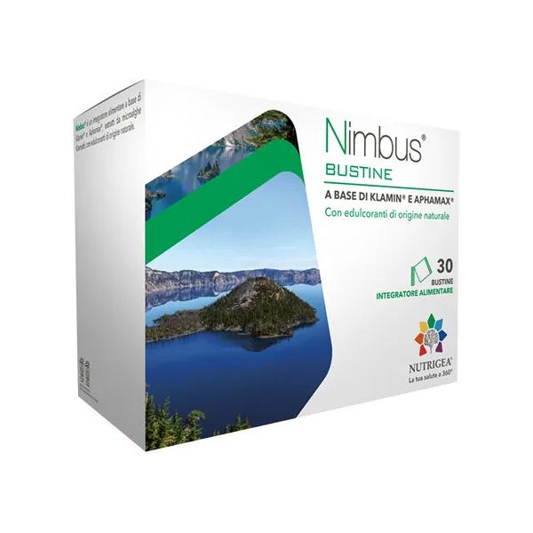 nutrigea srl nimbus 30 bustine - integratore alimentare a base di ingredienti naturali per il tuo benessere