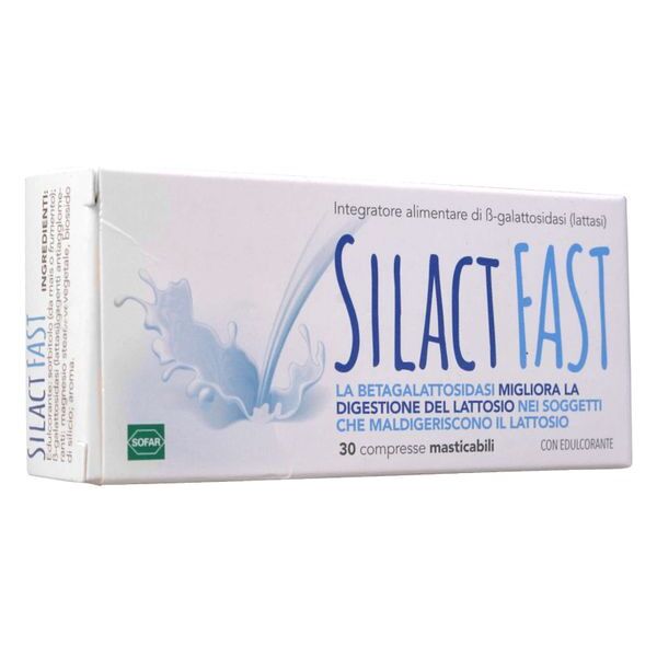 alfasigma paraf alfasigma silact fast compresse masticabili 30 cpr - integratore per intolleranza al lattosio