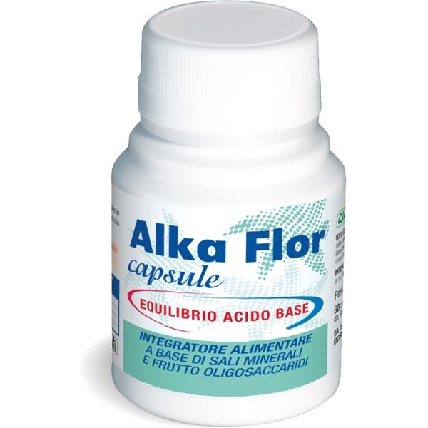 a.v.d. reform srl alka flor integratore alimentare 60 capsule - sali minerali alcalinizzanti e fibre