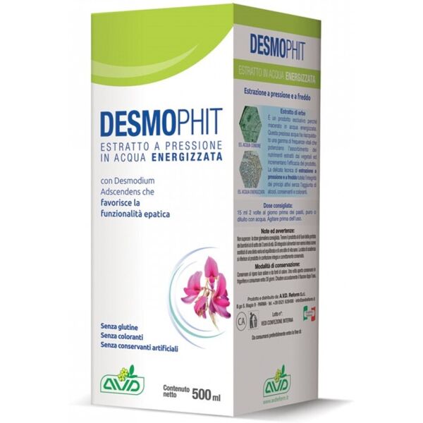 a.v.d. reform srl avd reform - desmophit estratto per drenaggio epatico 500ml