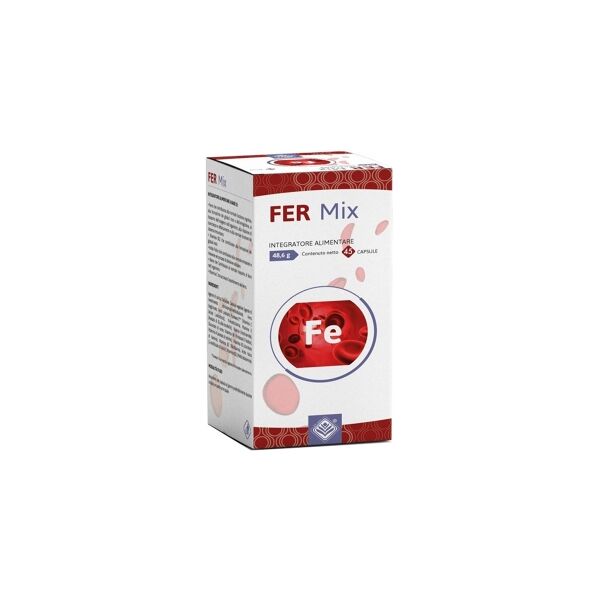 gheos srl fer mix 45 capsule - integratore di ferro per energia e benessere