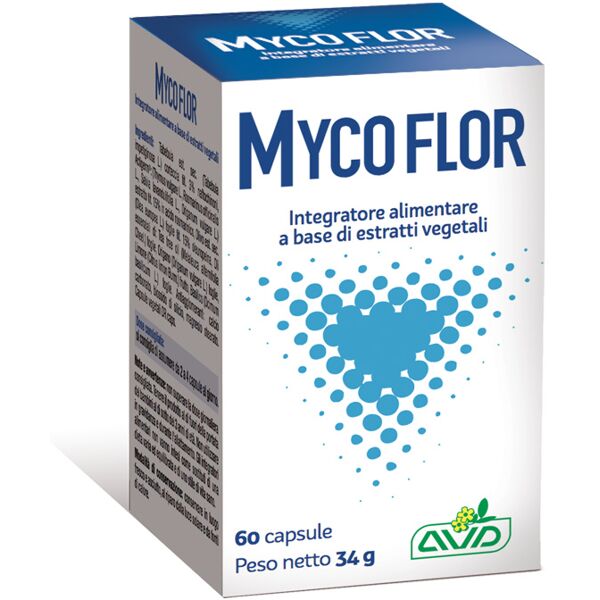 a.v.d. reform srl mycoflor capsule - protezione mucose - 60 capsule