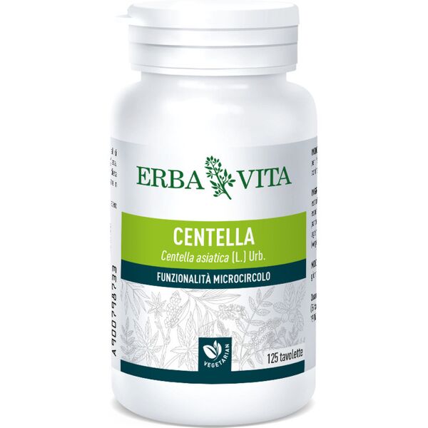 erba vita - centella asiatica 125 tavolette 400 mg