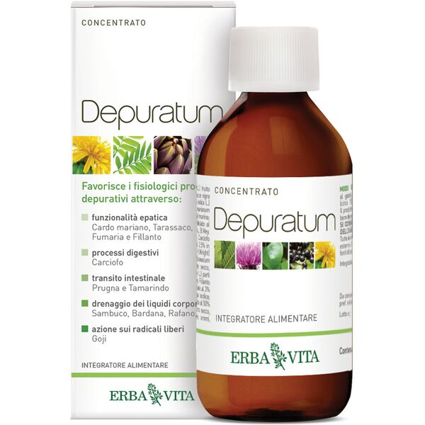 erba vita - depuratum concentrato 200 ml