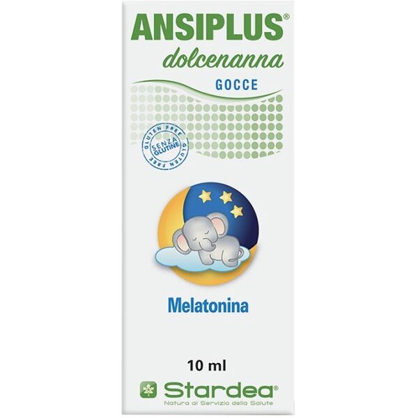 stardea srl ansiplus dolcenanna - integratore per il sonno gocce 10 ml