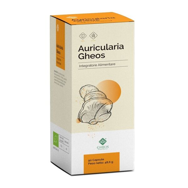 gheos srl auricularia gheos 90 capsule - integratore naturale per la tua salute