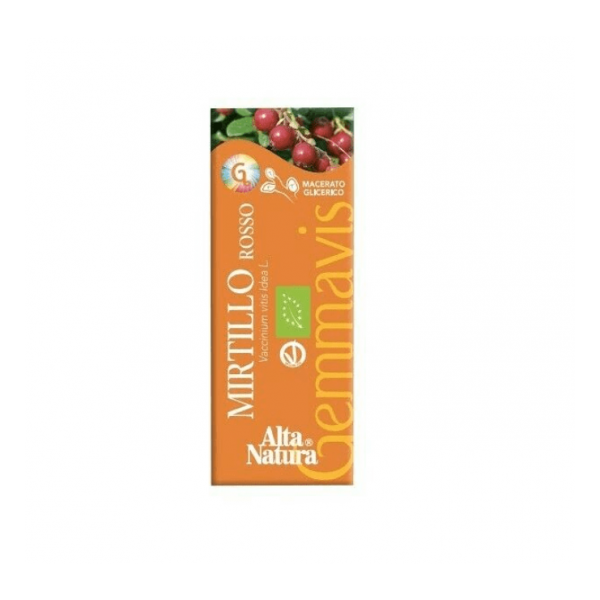 alta natura-inalme srl gemmavis mirtillo rosso - integratore ad azione antinfiammatoria 50 ml