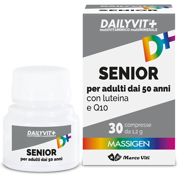 marco viti farmaceutici spa massigen linea benessere ed equilibrio dailyvit+ senior 30 compresse