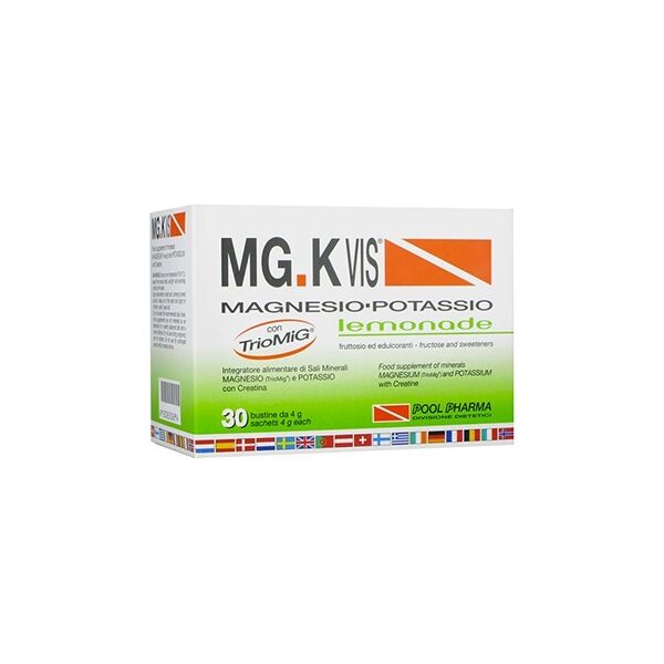 pool pharma srl mgk vis magnesio potassio lemonade 30 buste