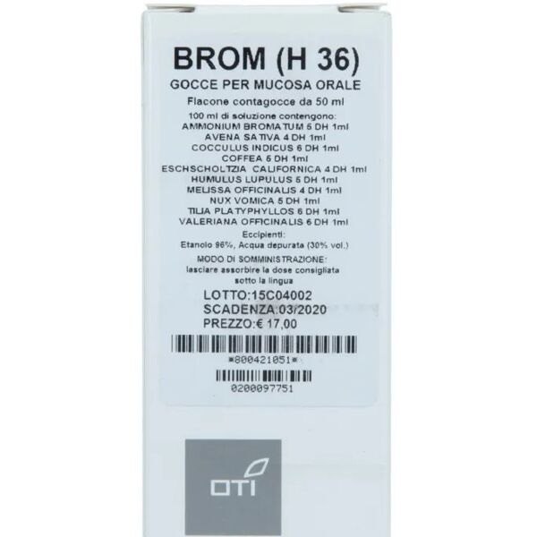 oti srl holis 36 brom comp gtt 50ml