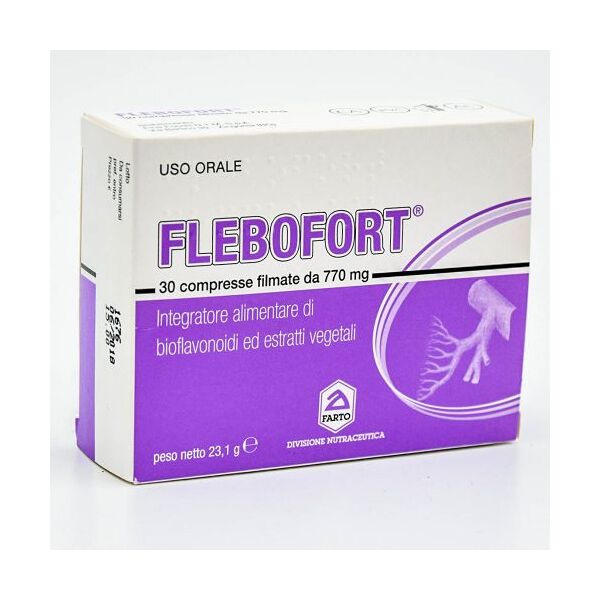 s.f. group srl flebofort 30 cpr 700mg