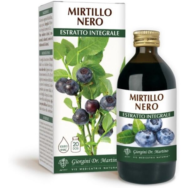 dr.giorgini ser-vis srl mirtillo nero estr integ 200ml