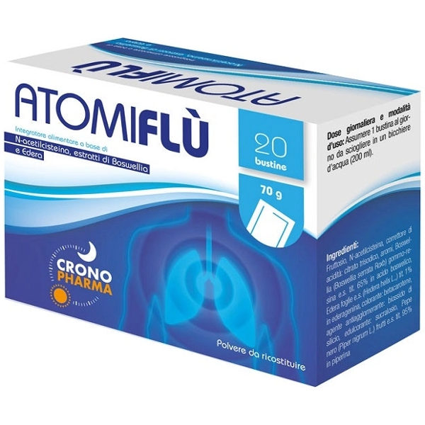 crono pharma srl atomiflu'20 bust.