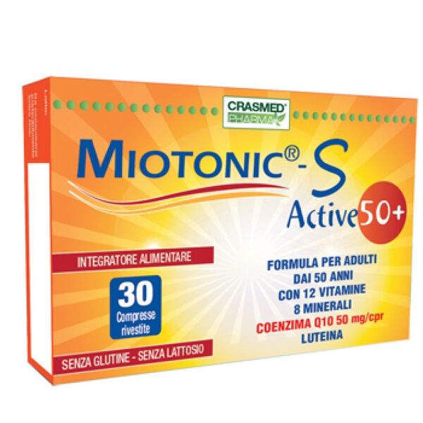 crasmed pharma srl miotonic-s active 50+ 30cpr