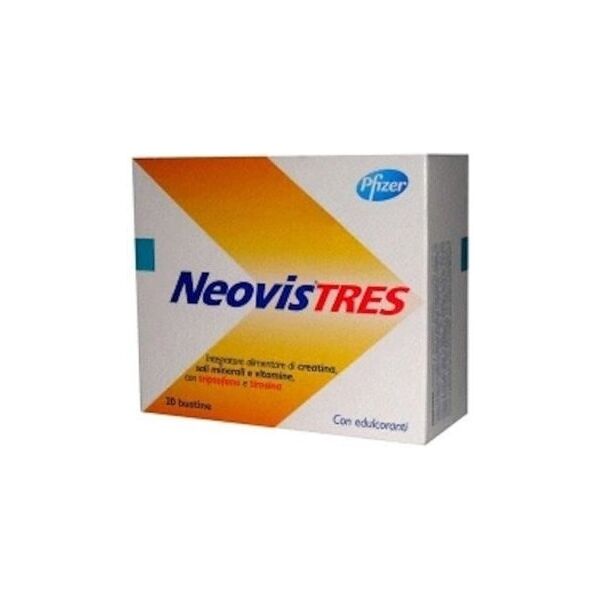 pfizer  srl pfizer - neovis tres integr. creat/tript/tirosina 20bust.