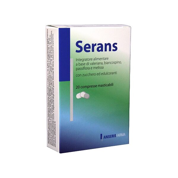 anseris farma srl serans distensivo 20 compresse