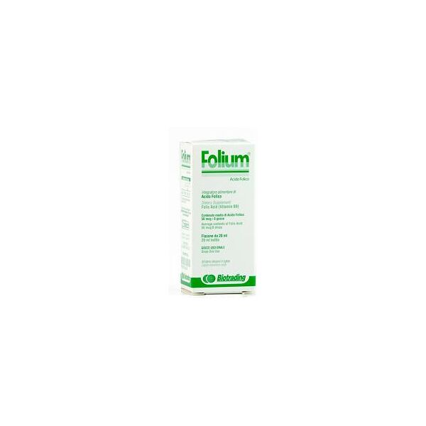 biotrading srl unipersonale folium gocce 20ml