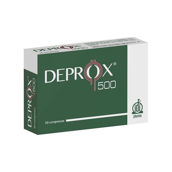 integratori diet.ital. idi pharma linea benessere uomo deprox 500 integratore 30 compresse