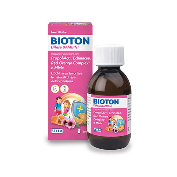 sella bioton difesa bambini sciroppo 120 ml