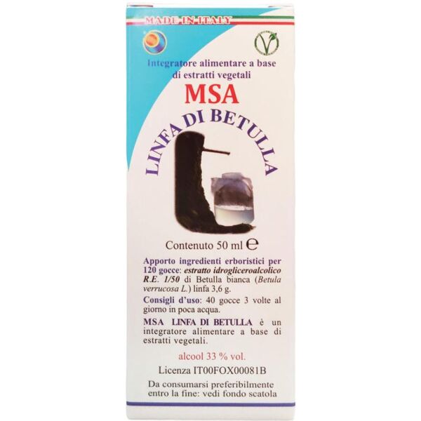 herboplanet msa linfa betulla 50ml