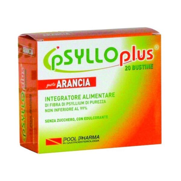 pool-pharma psyllo plus arancia 20 buste