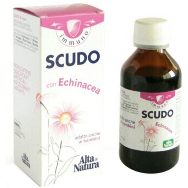 alta natura-inalme srl scudo bioimmuno - integratore per le naturali difese dell'organismo  50 opercoli da 500 mg