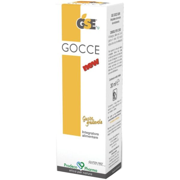 prodeco pharma srl gse gocce 30ml - estratto di semi di pompelmo al 50%, alcalinizzante naturale