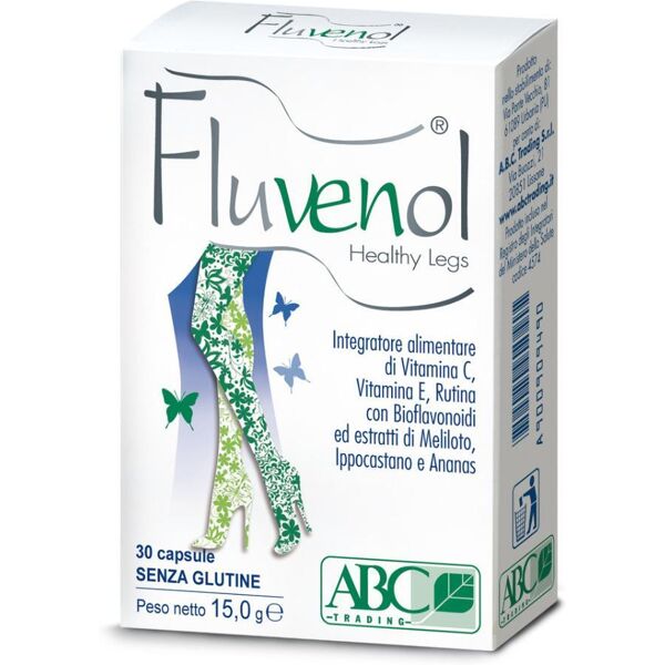 a.b.c. trading srl fluvenol - 30 capsule senza glutine