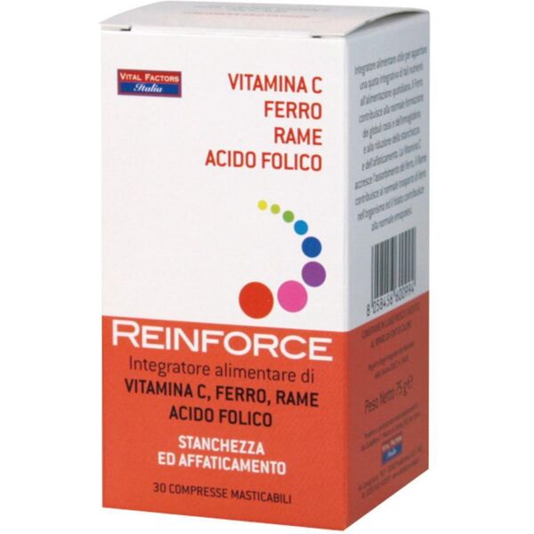 vital factors italia srl reinforce fe+vit c+ra+ac folic